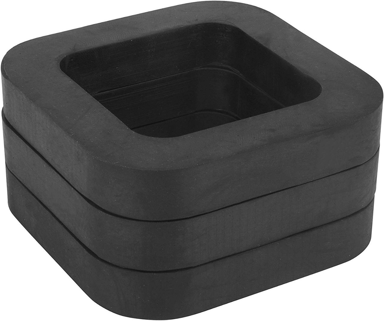 Rubber trailer receiver bumper pads