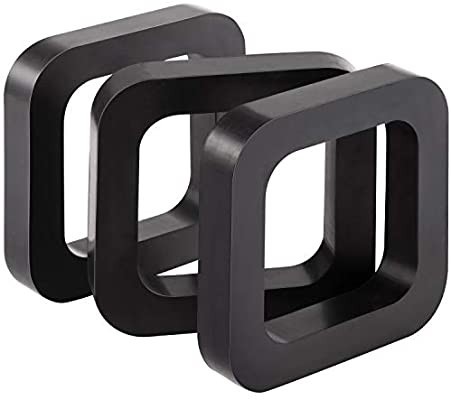 Rubber trailer receiver bumper pads