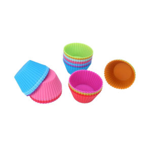 Silicone muffin baking cups